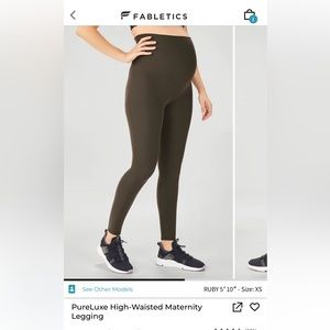 Fabletics Maternity leggings size M